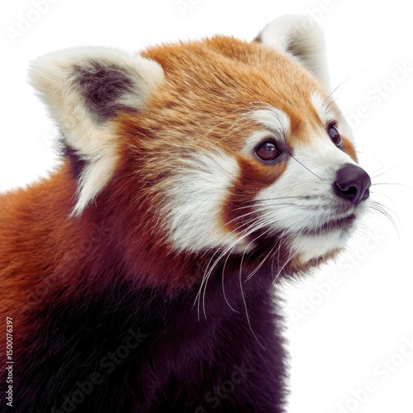 Fototapeta Red Panda Fox-Like Creature - High-Quality PNG