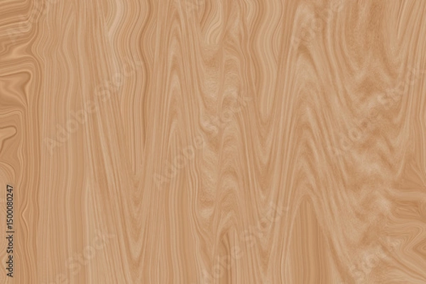 Obraz Light brown wood texture with swirling grain pattern