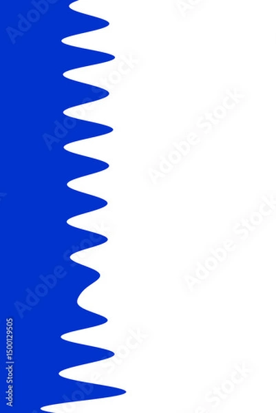 Fototapeta Graphic illustration. Abstract patterns for bordered edge. Use as design element for notices, announcements, posters, flyers, handbills, stationery, websites & more.