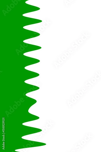 Fototapeta Graphic illustration. Abstract patterns for bordered edge. Use as design element for notices, announcements, posters, flyers, handbills, stationery, websites & more.
