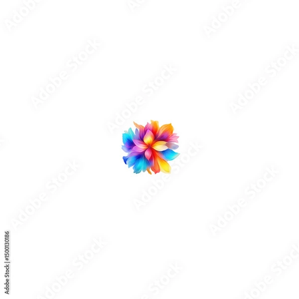 Obraz abstract colorful background with circles