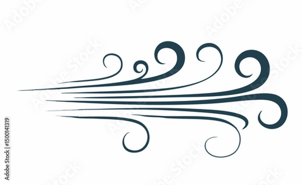 Obraz Wind Vector IllustrationVector image