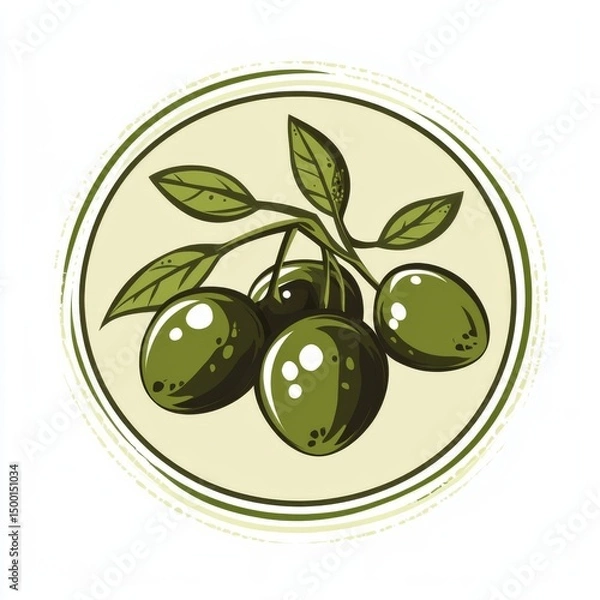 Obraz green olive branch