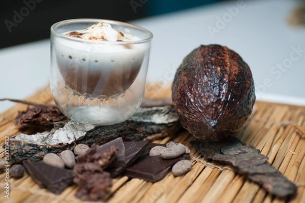 Fototapeta bean of cocoa