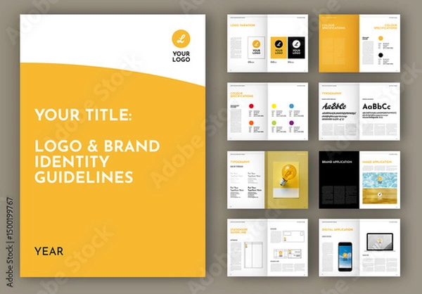 Obraz Brand Guidelines Manual Layout