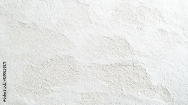 Fototapeta Photograph of textured, off-white concrete wall with subtle irregularities and surface marks.