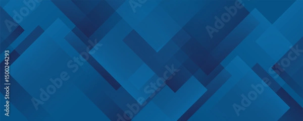 Fototapeta Dark BLUE vector background with rectangles. Modern abstract illustration with colorful rectangles.