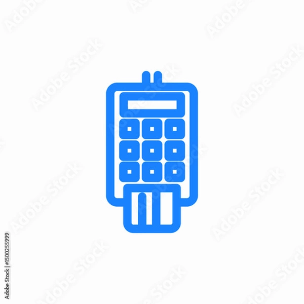 Fototapeta barcode scanner icon sign vector