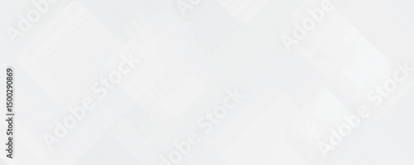 Fototapeta Dot white gray wave light technology texture background. Abstract big data digital concept.