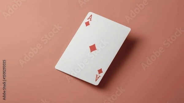 Obraz Playing cards mockup. 