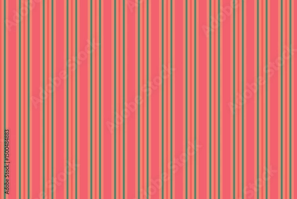 Fototapeta simple abstract fruit cocktail color vertical line pattern vertical striped pattern with pink, red, and teal colors