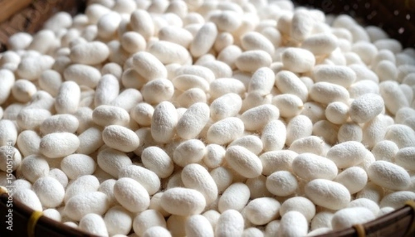 Fototapeta 繭 カイコ