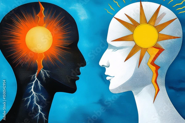 Fototapeta Mind's Fire