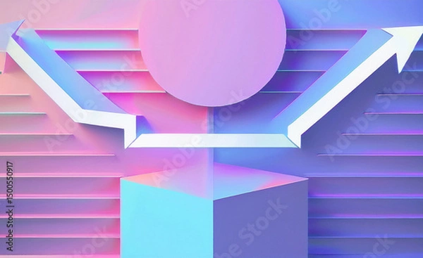 Fototapeta Abstract Directional Flow