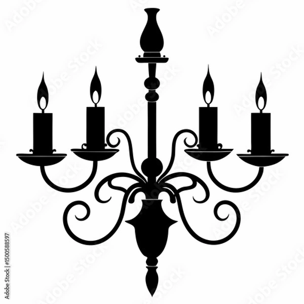 Fototapeta set of candles
