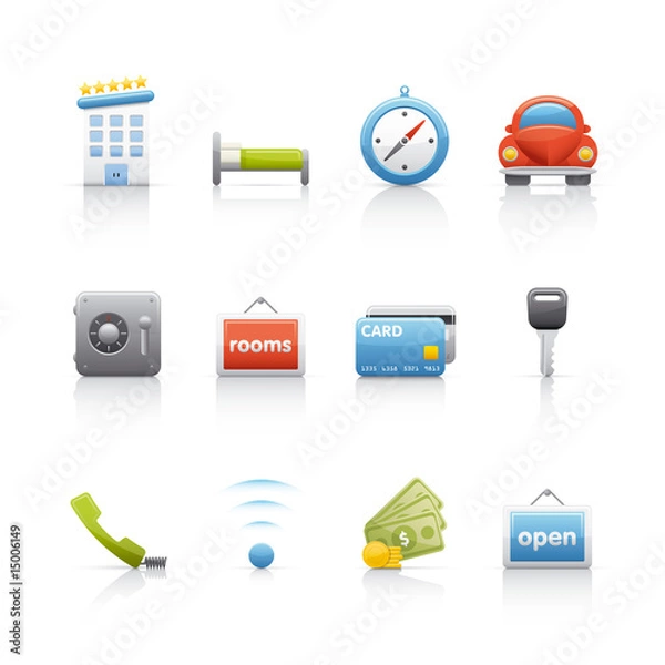 Obraz Icon Set - Real Estate