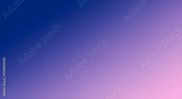 Fototapeta Soft Purple and Blue Gradient Background Pastel Color Blend Abstract Texture