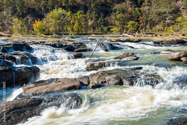 Fototapeta Sandstone Falls of the New River, WV