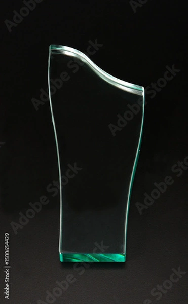 Fototapeta Glass is made from natural and abundant raw materials (sand, soda ash and limestone) that are melted at high temperature to form a new material: glass.