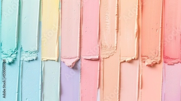 Fototapeta Pastel Color Gradient Background – Soft Abstract Design for Social Media, Web, and Digital Use