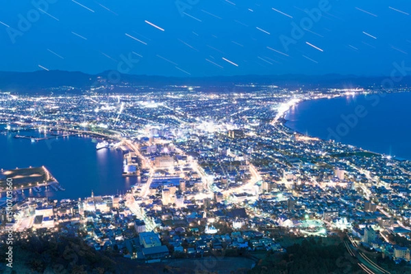 Obraz 函館山より函館の夜景