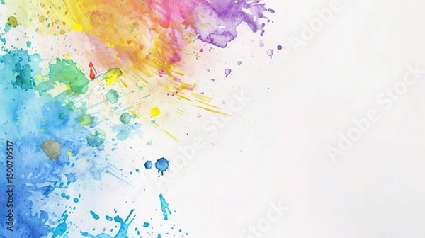 Obraz texture PPT page material，abstract colorful background