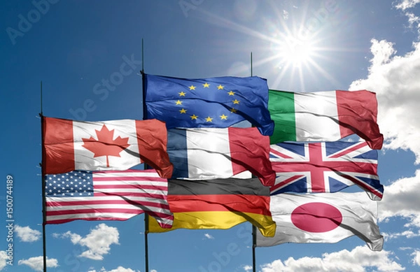 Obraz The 51st G7 summit will be held from 15 to 17 June 2025 in Kananaskis, Alberta, Canada