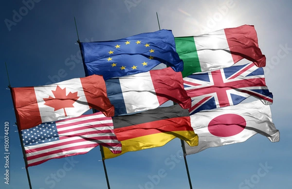 Obraz The 51st G7 summit will be held from 15 to 17 June 2025 in Kananaskis, Alberta, Canada