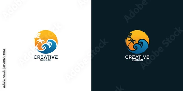 Obraz sea ​​logo design vector