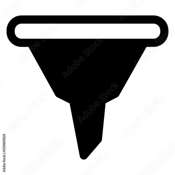 Fototapeta Funnel icon