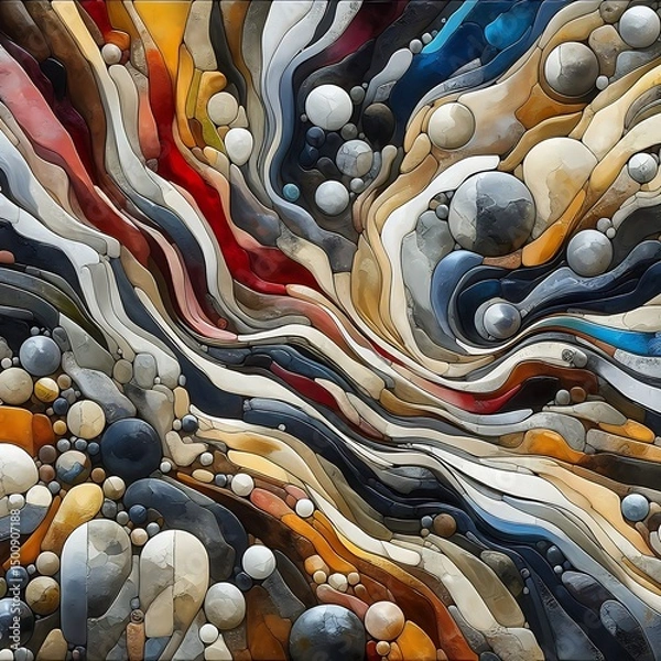 Fototapeta abstract colorful background
