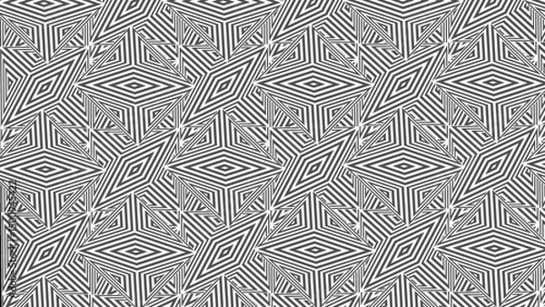Fototapeta  Black and white pattern.Abstract wallpaper 4k.Background pattern for video.