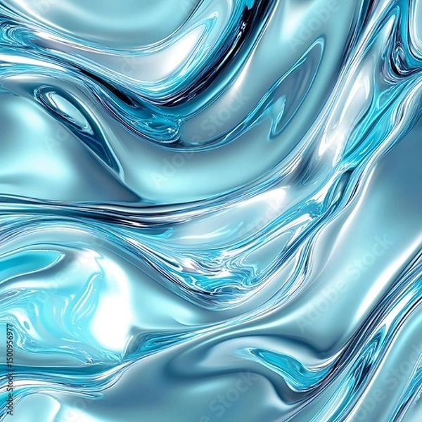 Obraz abstract blue background