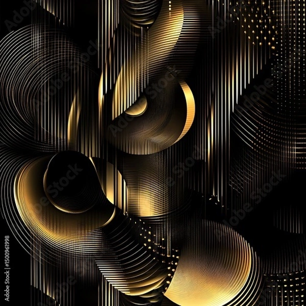 Obraz abstract fractal background