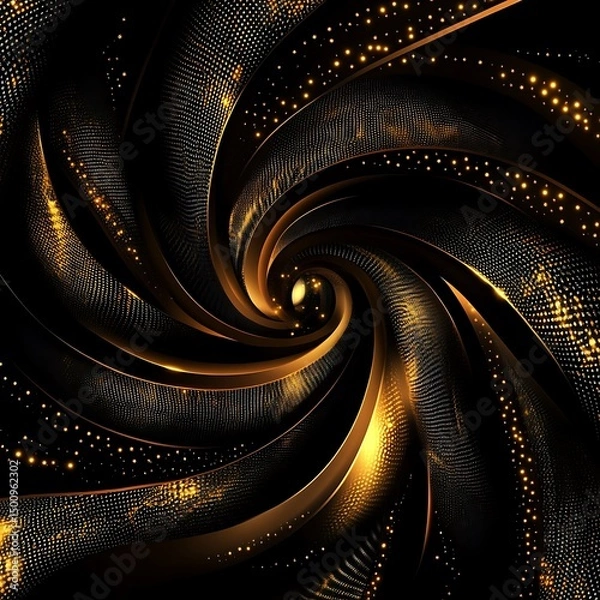 Obraz fractal burst background