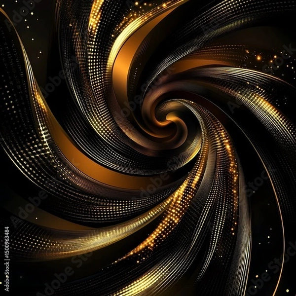 Obraz fractal burst background