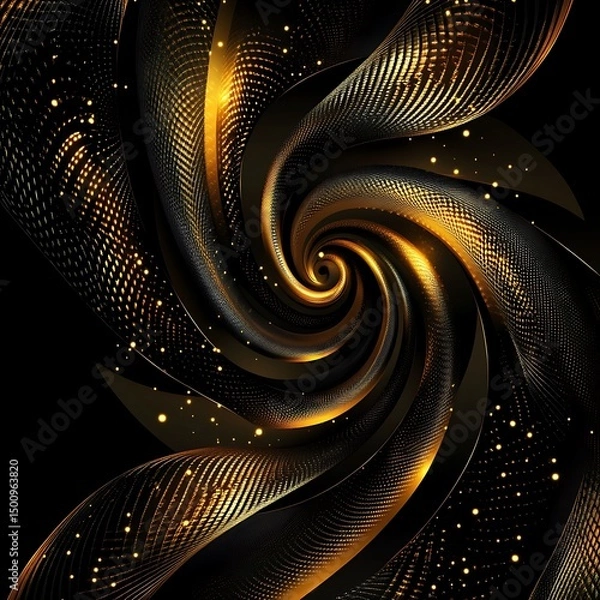 Obraz fractal burst background