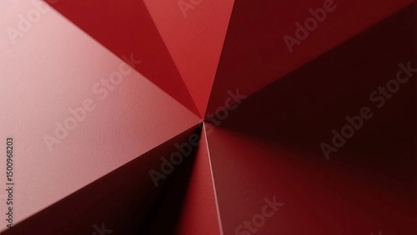 Obraz Futuristic Geometric Interface with Abstract Shapes