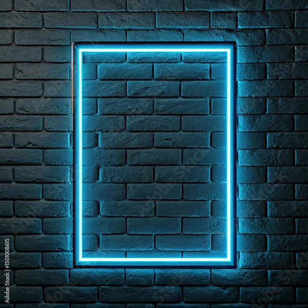 Fototapeta brick wall with window and bars