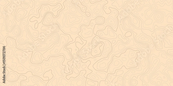 Fototapeta Abstract cartography artistic map topographic contour in lines and contours topo design illusions.