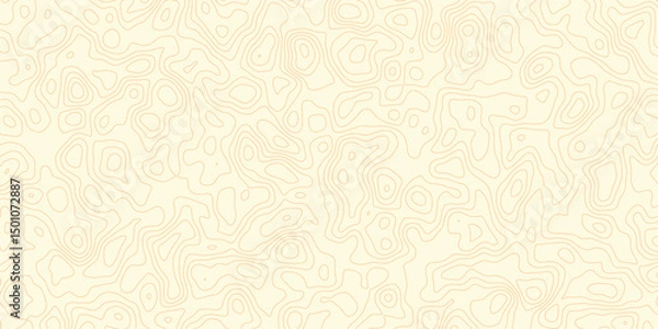 Fototapeta Abstract cartography artistic map topographic contour in lines and contours topo design illusions.