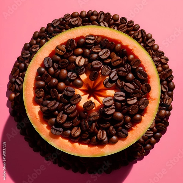 Obraz coffee beans in a bowl