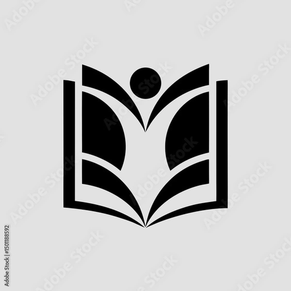Obraz open book icon