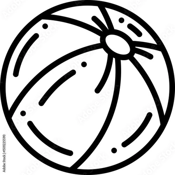 Obraz Beach Ball