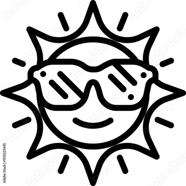 Obraz Smiling Sun