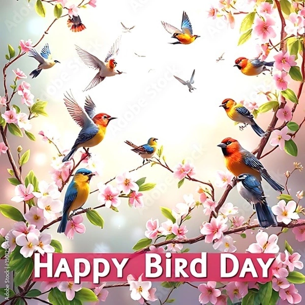 Fototapeta bird day