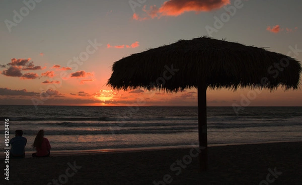 Obraz Palapa Beach Sunset