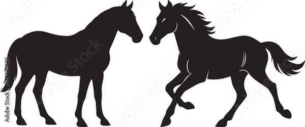 Obraz horse and foal