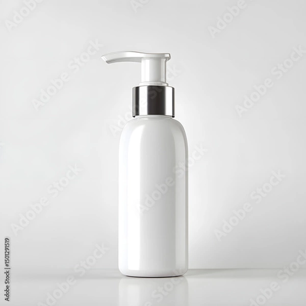 Obraz Blank Cosmetic Pump Bottle