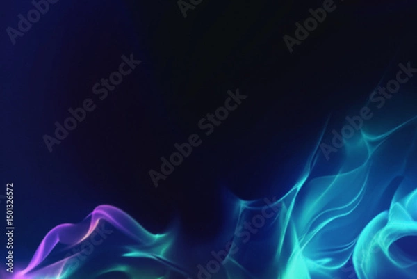 Obraz Colored Witch Smoke Overlays with Mystical Fog Effects, Ethereal Color Transitions, and Magical Texture Patterns – Enchanting Design for Fantasy and Creative Projects